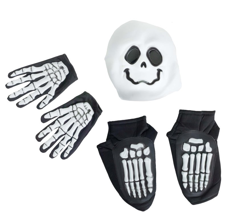 Fun World Boys Costumes Baby Totally Skelebones, Black/White, Small 3T - 4T US - Image 2